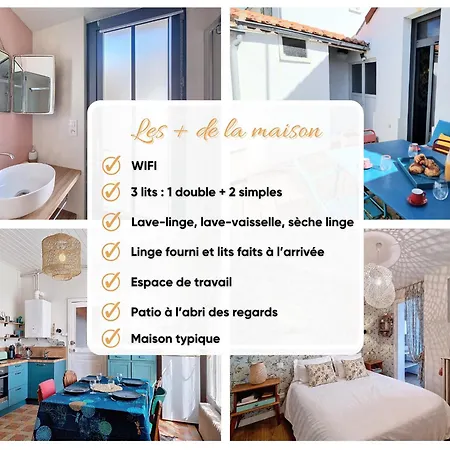 Maison Youyou, Gare Et Centre A Pied, Wifi Saint Gilles Croix de vie